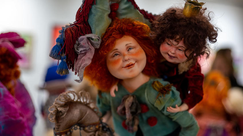 Фото №986655. Игра в лошадки (фрагмент), АняМаня