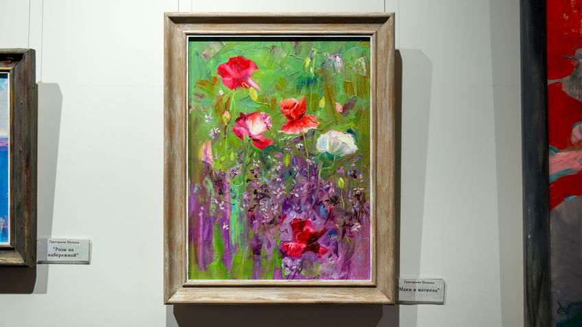 Фото №986675. Маки и Матиола. Наталья Григорьева