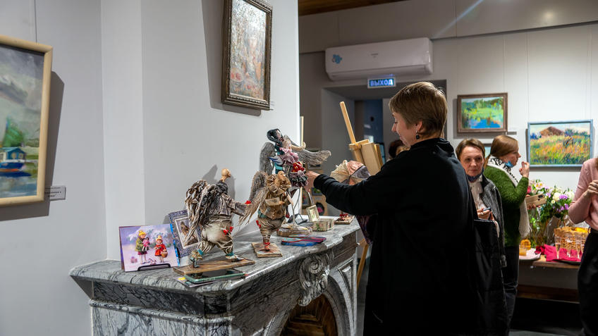 Фото №986690. На выставке «Сентиментальное настроение», АняМаня, Наталья Григорьева