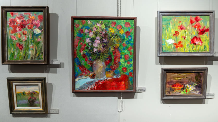 Фото №986725. Маки /Вечер /Натюрморт с красным чемоданом /Солнечные маки /Сладкая земляника , Наталья Григорьева