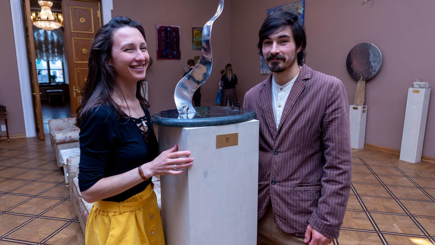 Фото №988358. Адель Халиуллин с супругой