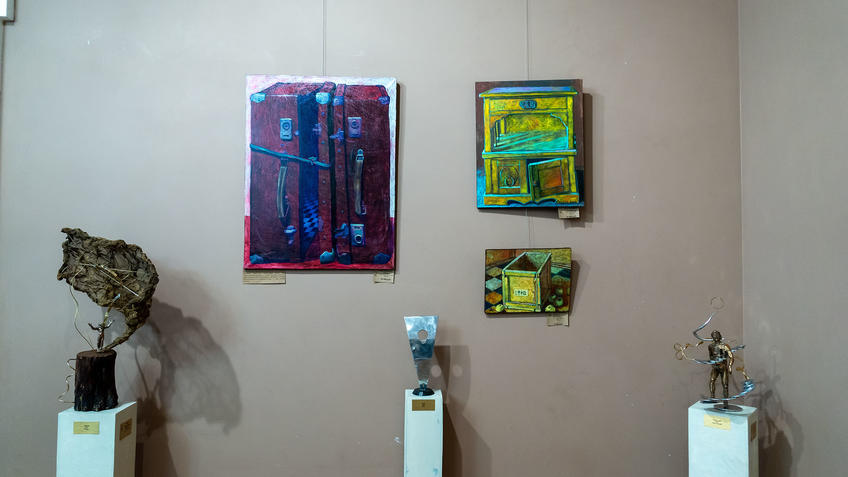 Фото №988388. Фрагмент экспозиции выставки «Апокалипсис. Возрождение»