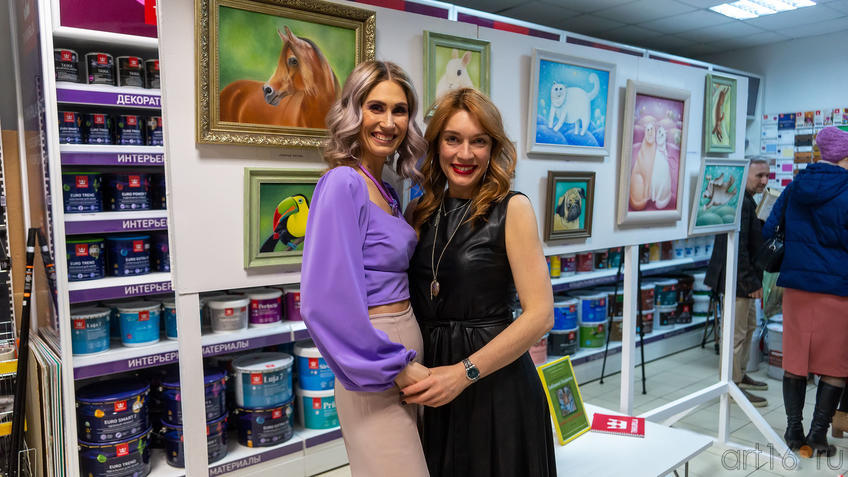 Фото №988616. На выставке Людмилы Бабаевой