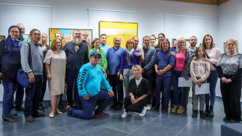 Фото №991086. На открытии выставки «Мы можем»