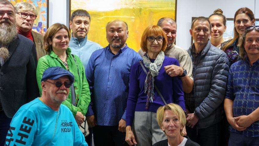 Фото №991091. На открытии выставки «Мы можем»