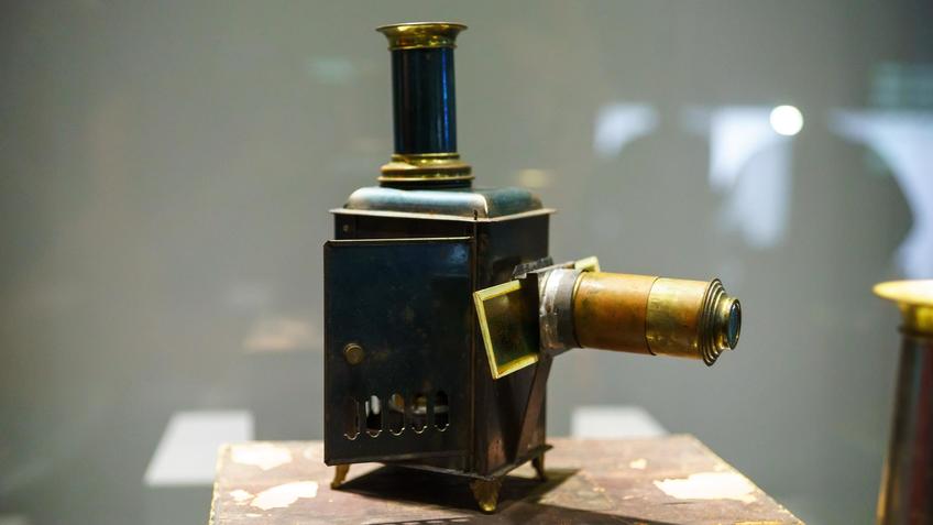 Фото №991706. Волшебный фонарь в оригинальной коробке в полной комплектации с набором слайдов