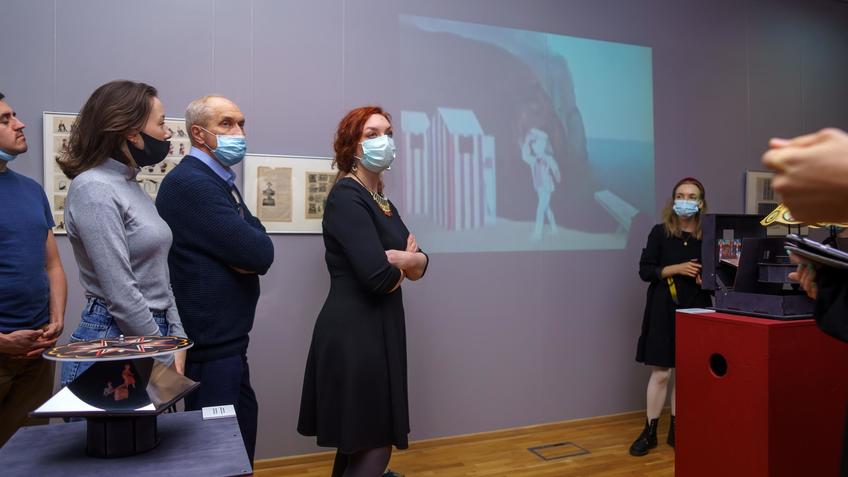 Фото №991866. На открытии выставки «Пресинема»