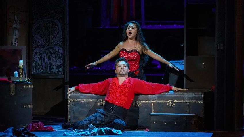 Фото №992086. Недда (Гульнора Гатина) и Сильвио  (Владимир Церебровский)