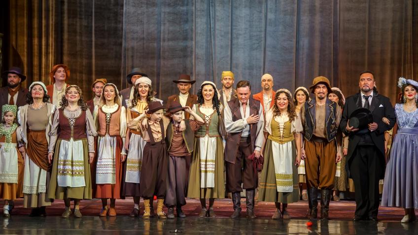 Фото №992161. Поклон. Артисты театра