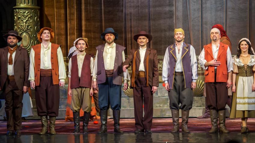 Фото №992166. Поклон. Артисты театра