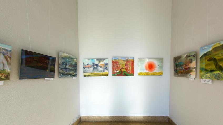 Фото №992351. Фрагмент экспозиции выставки Е.А.Щетинкиной