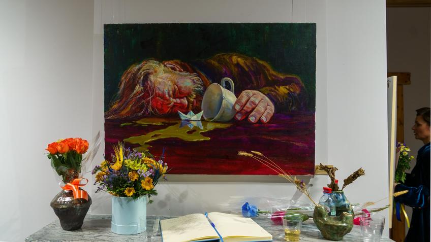 Фото №996609. Фрагмент экспозиции выставки «Диалоги»