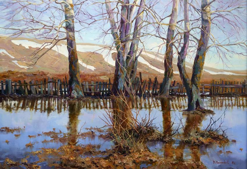 Фото №996654. Весенние воды. 2021 Лана Мусина-Медвецкая