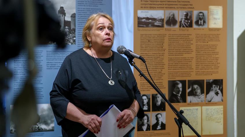 Фото №996829. С.Ю.Измайлова. Открытие выставки «Андрей Дмитриевич Сахаров - человек эпохи»