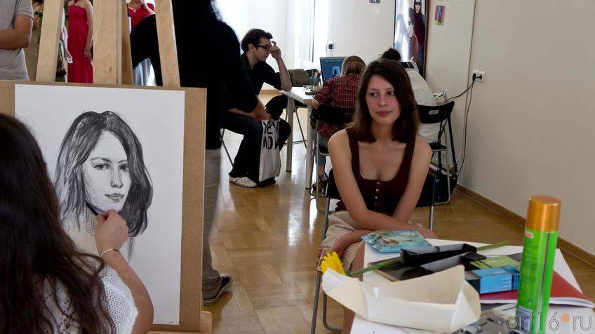 Фото №99780. Моментально-портрет