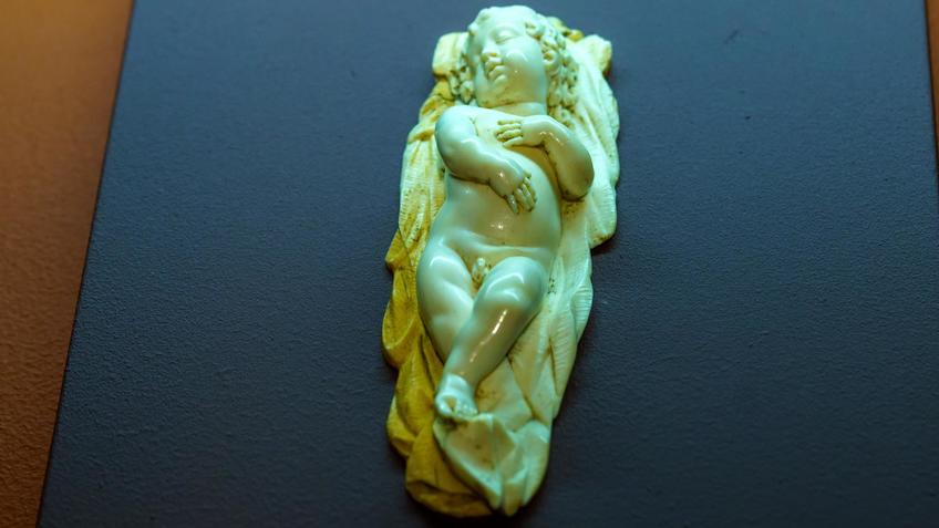 Фото №999678. Фигурка спящего путто. Фландрия. Мастер: Артус Квеллинус Старший, Сер. XVII в.