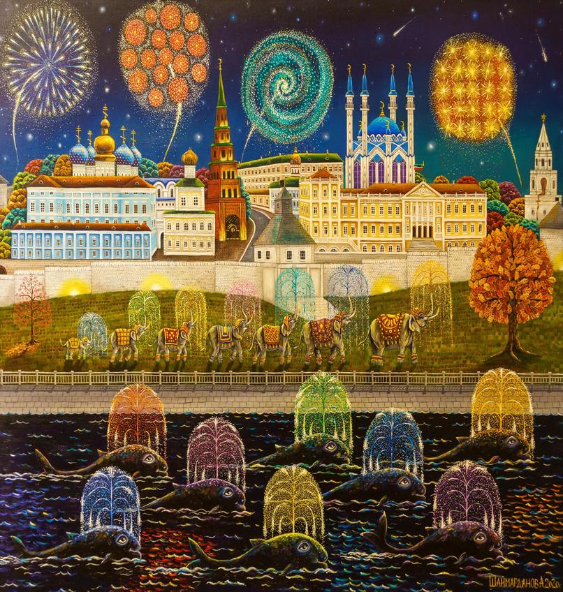 Фото №999850. Казань. Дошли. Приплыли. 2020. Альфрид Шаймарданов