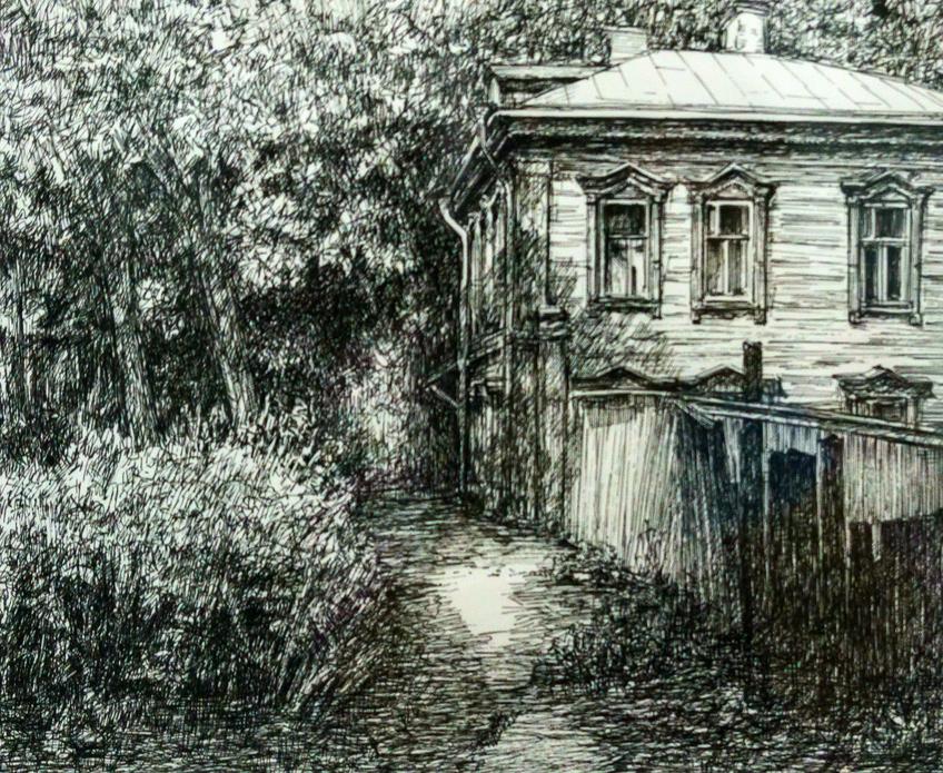 Фото №999947. Переулок в старой Казани. 2021. Федотов Д.А.